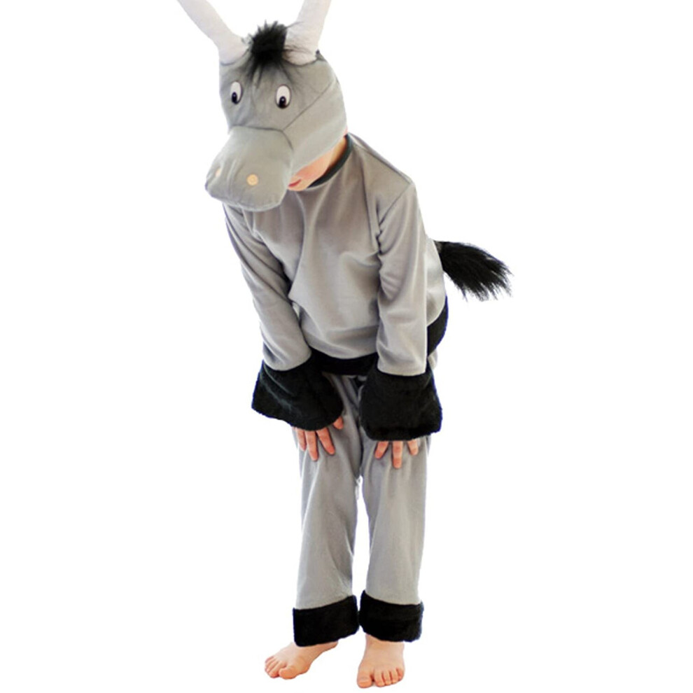 Child's Donkey Fancy Dress Costume - Small Donkey Age 4-6 years