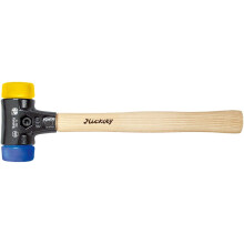 Wiha 83215030" Safety Medium Soft-Faced Hammer, Blue/Yellow, 30 mm