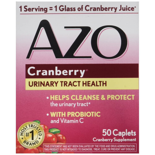 Azo, Harntrakt-Gesundheit, Cranberry, 50 Caplets