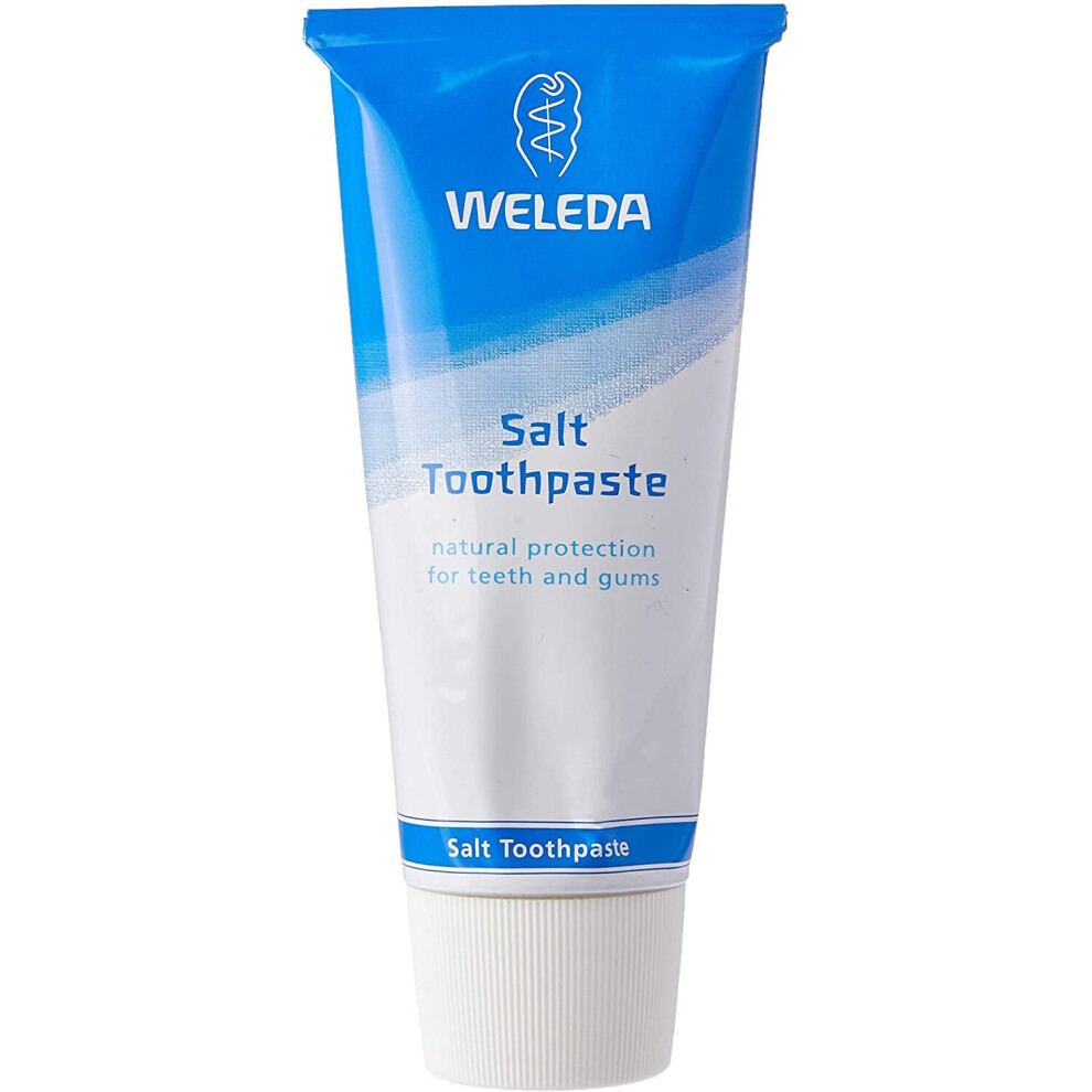 WELEDA Sole Toothpaste, Fluoride- Natural Cosmetics Toothpaste to Prevent Tooth Decay and Protect Teeth from Harmful acids and...