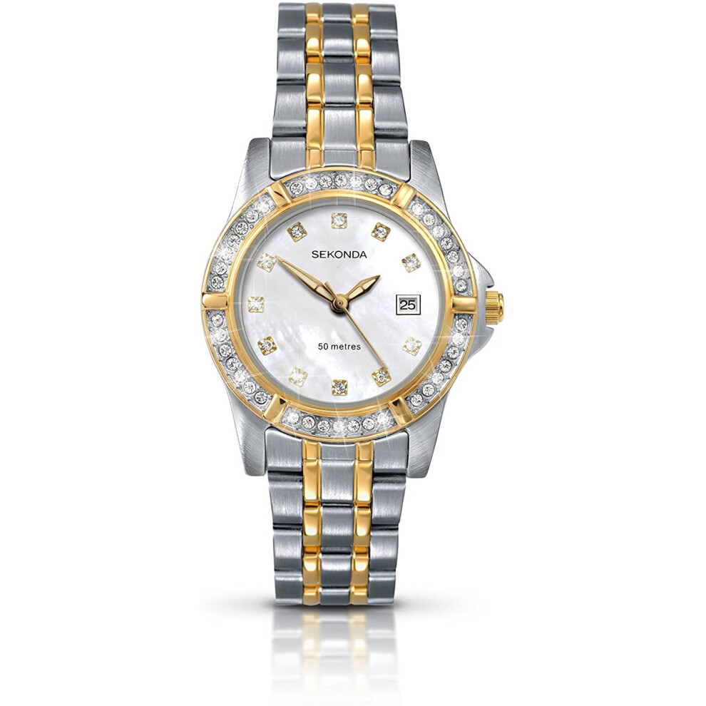 Sekonda Ladies Stone Set Dress Watch