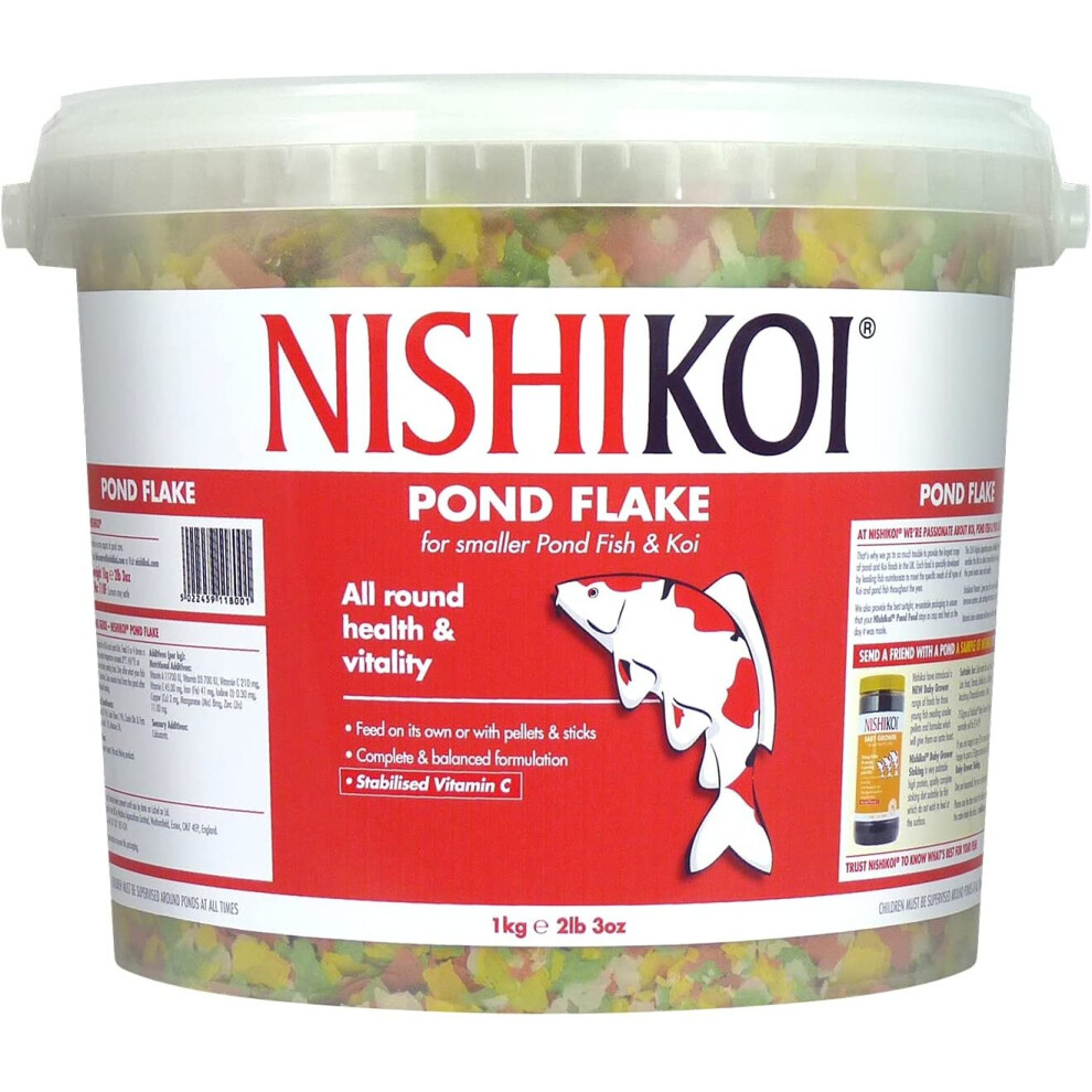 Nishikoi Pond Flake 1000g