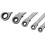 Neilsen Neilsen CT1624 5 Piece Offset Ratchet Ring Spanner Set, Silver 3