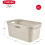Curver CURVER Wäschekorb für Bügelmaschine, 45 l, Creme 7