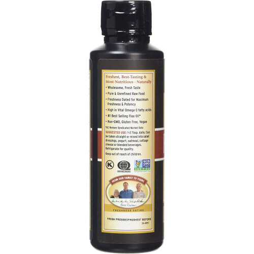 Barlean's, Bio Frisches Leinöl, 8 fl oz (236 ml) 1