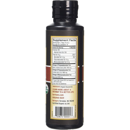 Barlean's, Bio Frisches Leinöl, 8 fl oz (236 ml) 2