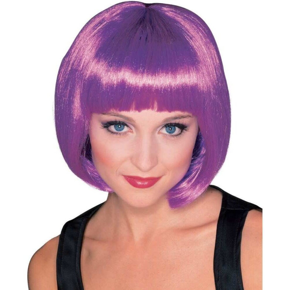 Rubie's Official Super Model Wig, Adult Costume - One Size, Purple