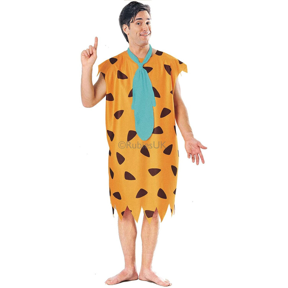 Rubie's Official Fred Flintstone Adult Costume, Mens Size X-Large