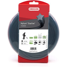 OREGON 104884E Nylium Star Strimmer Line, 3.0 mm, 60 m Donut