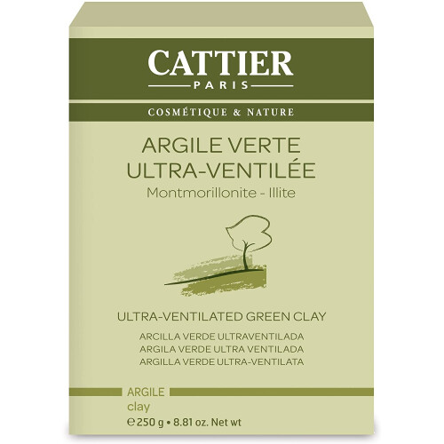 Cattier Arcilla Verde Ultra Ventilada 250g