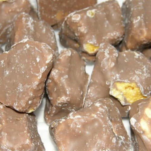 Cinder Toffee Chocolate Covered (500g Bag)