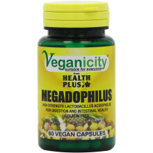 Veganicity VG6428 Megadophilus 1.25 billion Probiotic Acidophilus Supplement - 60 Capsules