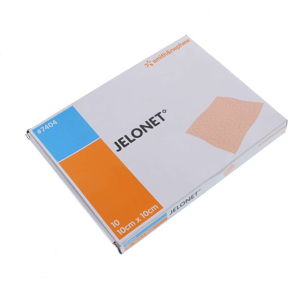 Brand:-Smith-&-Nephew Jelonet 10Cm X 10Cm - Pack Of 10 Dressing