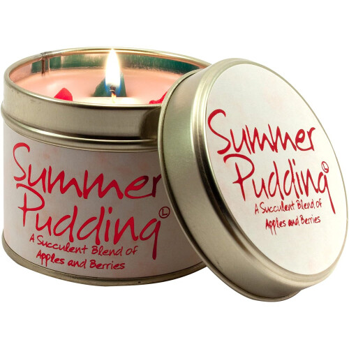 Lily-Flame Lily Flame (1SUM - 7.7 x 6.6 - Summer Pudding Scented Candle - Pink