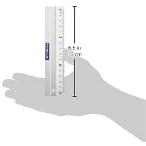 Staedtler Staedtler Mars 563 15 Aluminium Ruler 15 cm 2