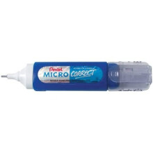 Pentel Micro Correct Fine Precision Tip Fluid Correction Pen, 12 ml