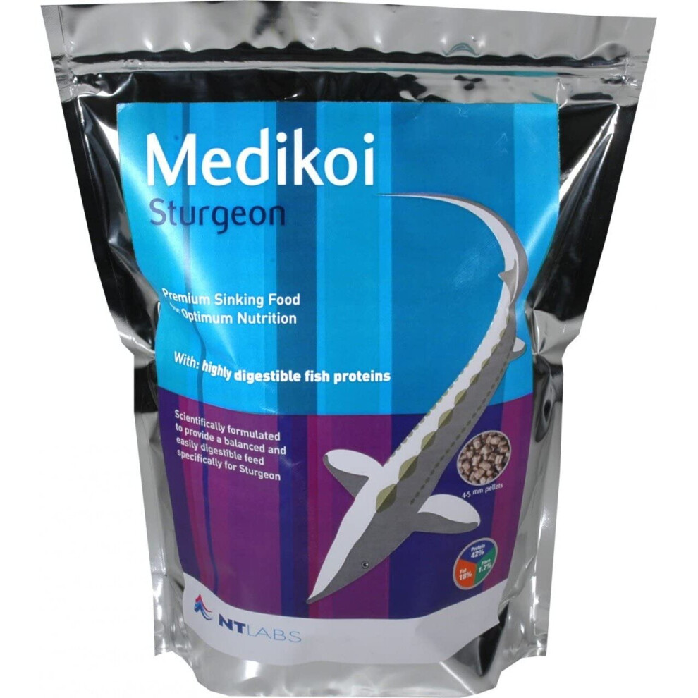 Nt Labs Medikoi Sturgeon (4.5Mm Pellet) 1Kg 1000G