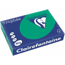 Clairefontaine Trophee 1783C Paper Fir Green A4 80 g 500 Sheets
