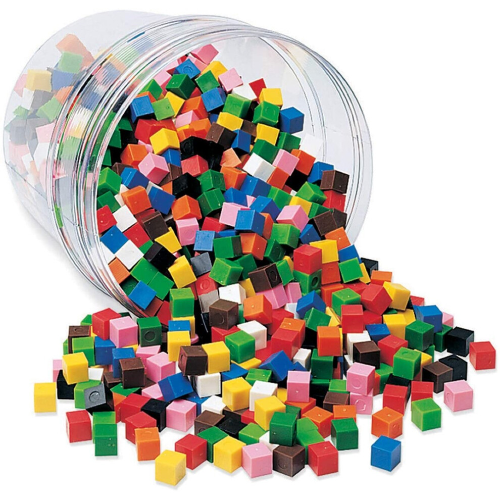 Learning Resources Centimetre Cubes (Set of 1000)