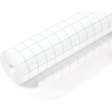 HERMA 3 m x 40 cm Self Adhesive Sticky Book Cover Plastic Film Roll, Clear