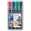 Staedtler Permanentmarker - STAEDTLER - Lumocolor - Box mit 4 - Spitzenform: Spitze - Assortiert 1