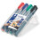 Staedtler Permanentmarker - STAEDTLER - Lumocolor - Box mit 4 - Spitzenform: Spitze - Assortiert 2
