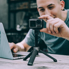 (China) Action Camera Extension Pole Tripod Mini For Action Gopro Insta Selfie Stick.