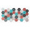 (LAGOM PVC PANEL - 973 x 492mm) 3D Wall Panels Hexahedrons Decorative PVC Cladding 1