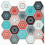 (LAGOM PVC PANEL - 973 x 492mm) 3D Wall Panels Hexahedrons Decorative PVC Cladding 2