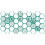 (HAMARIS PVC PANEL - 973 x 492mm) 3D Wall Panels Hexahedrons Decorative PVC Cladding 1
