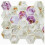 (ORCHIDS PVC PANEL - 973 x 492mm) 3D Wall Panels Hexahedrons Decorative PVC Cladding 3