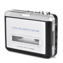 (Type) Usb Cassette Tape To Pc Mp3 Cd Switcher Converter Capture Audio Music Player With Headphones