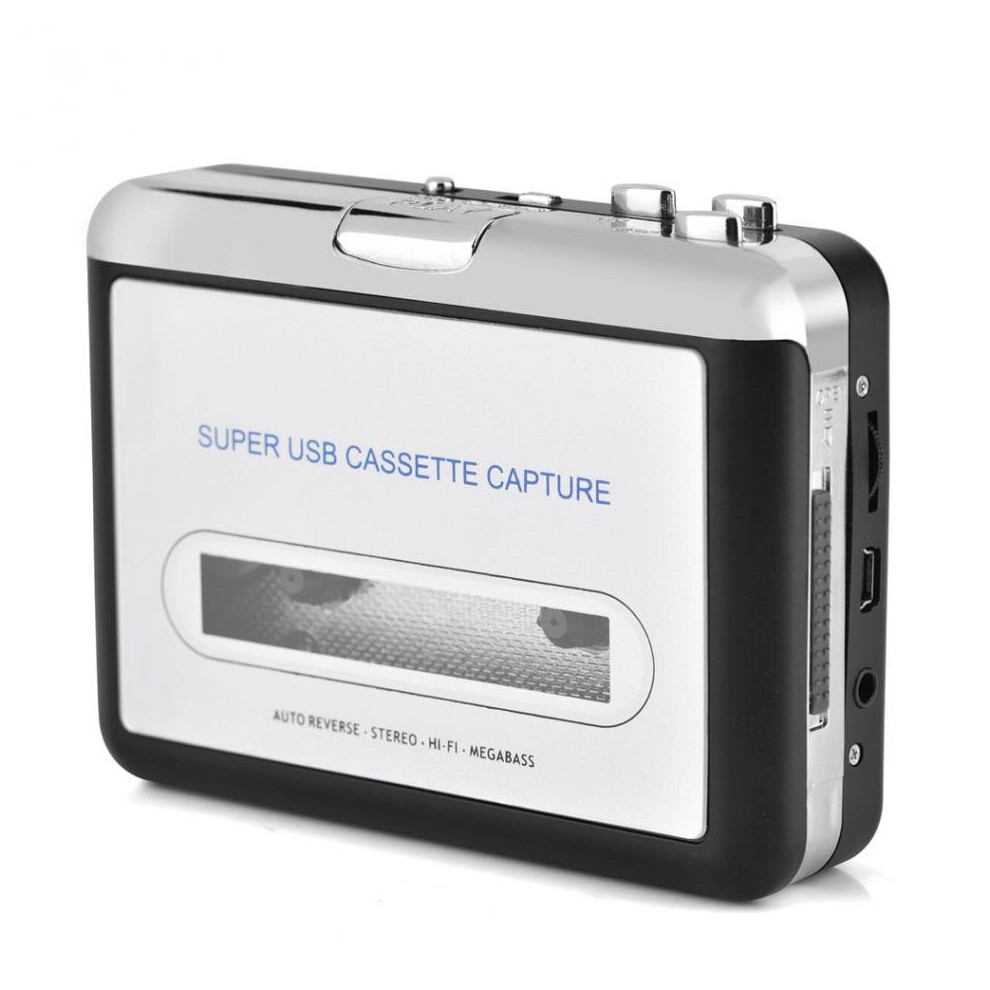 (Type) Usb Cassette Tape To Pc Mp3 Cd Switcher Converter Capture Audio Music Player With Headphones 3503949844355