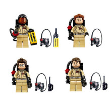 4PCS Ghost Busters Mini Figuren Ghostbusters Bauklötze Spielzeug