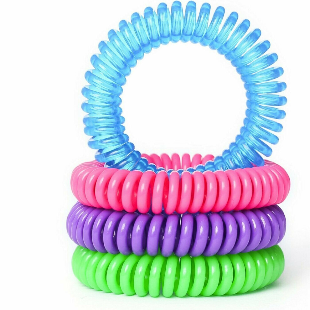 Moskit Natural Deet Free Mosquito Repellant Bands Bracelets Pack Of 10