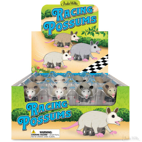 Archie McPhee - Pull Back Racing Possums 2