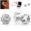 Pandora Genuine Pandora Clear Sparkling Crown Stud Earring Sterling Silver 1