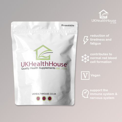 Vitamin B12 Methylcobalamin 1000mcg - 120 Tablets - Reduces Tiredness 2