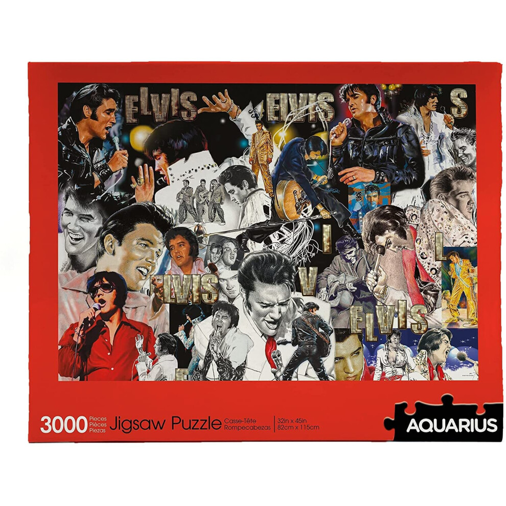 Aquarius Elvis Presley Giant 3000Pc Jigsaw Puzzle