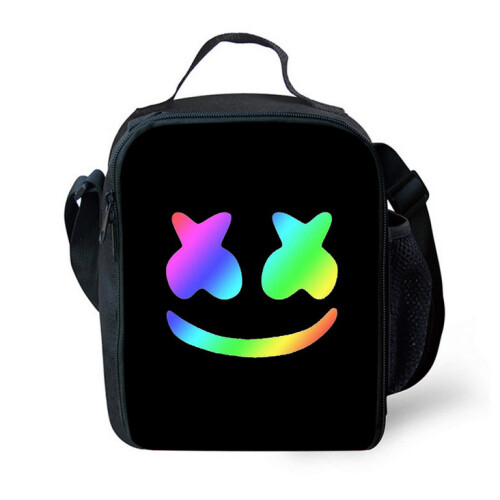 (Pattern 16) Marshmallow DJ Series 3 Lunch Bag Insulated Cooler