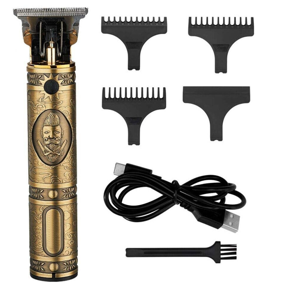 Hair Clippers for Men,Hair Trimmer T Blade Trimmer Electric Pro Li Outliner Rechargeable Cordless Zero Gapped Detail Beard Trimmer