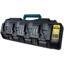 Ladegerät für DeWalt DCB104 18v 54v Flexvolt XR Vier Port Li-Ion Fast Akku