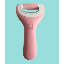 (Rose) Lime électrique sans fil pour pédicure – lime à pieds USB rechargeable, usage sec et humide