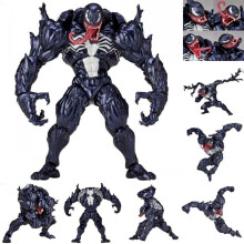 Kids Marvel Venom Revoltech Series PVC Action Figure Model Toys Collections