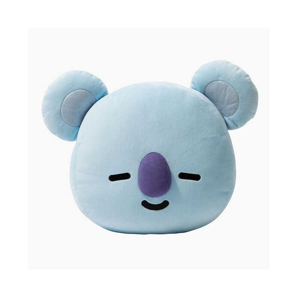 (KOYA) Plush Pillow Dolls Cushion Cute Toys KPOP BTS BT21 TATA SHOOKY RJ SUGA COOKY