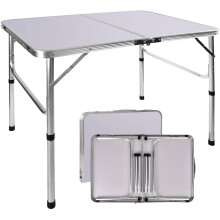 Outdoor Folding Camping Picnic Table Garden Party Picnic BBQ 90CM