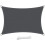 Swift swift Sun Shade Sail 3x4 Meter Rectangle HDPE for Garden, Anthracite 1