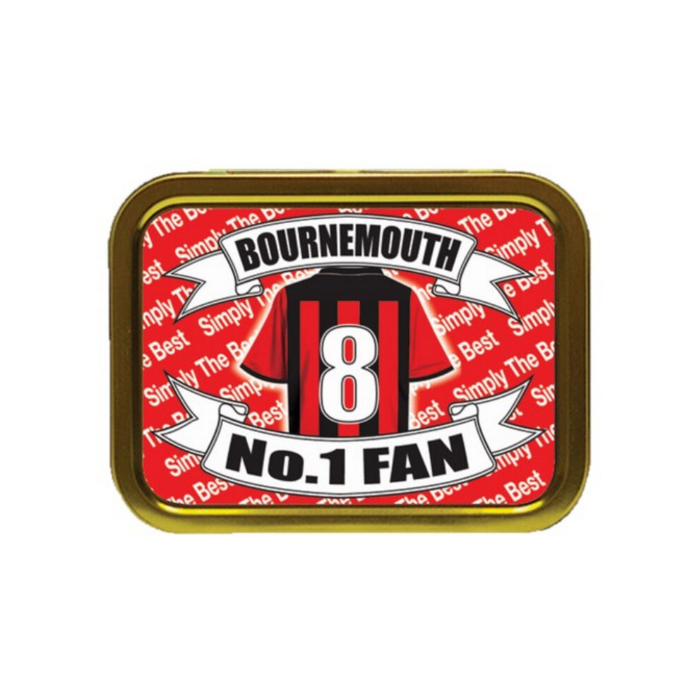 Personalised Gift Products Bournemouth Football Shirt Tobacco Tin Gift & Smoking Products