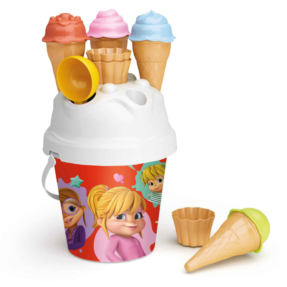 Kids Disney Plastic Beach Bucket Ice Cream Moulds Play Toy Set Sandbox Summer on OnBuy