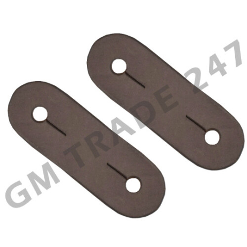 Peacock Stirrups Rubber Rings & Leather Tabs - For Peacock Stirrups 2